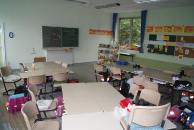 Klassenraum der Karl-von-Ibell-Schule