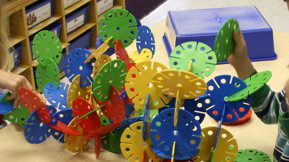 Spielen im Kindergarten Langenscheid - Symbolfoto