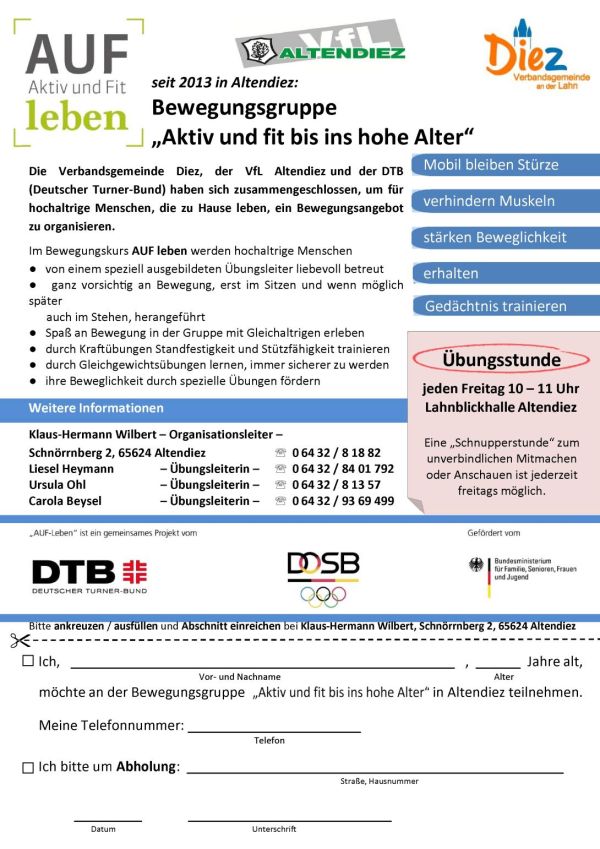 Plakat AUFleben Plakat AUFleben