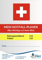 Deckblatt der Notfallbroschüre