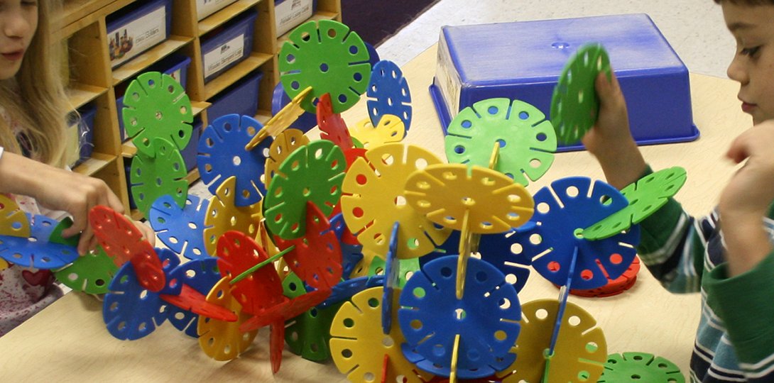 Spielen im Kindergarten Langenscheid - Symbolfoto